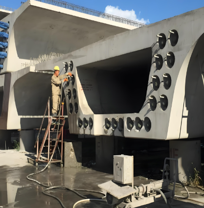 横峰压浆料施工流程及注意事项